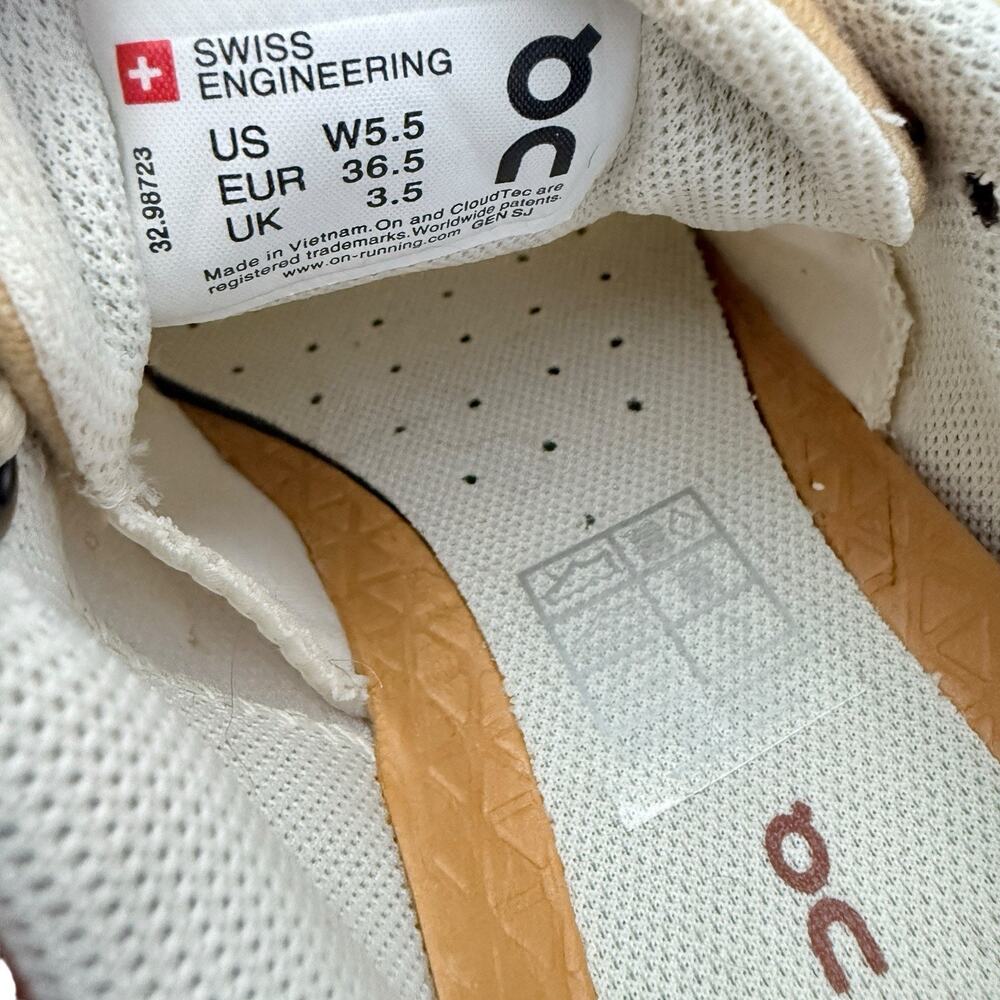 ON Cloudventure X Loewe Sneakers Gradient Orange Womens Size 5.5 - Picture 10 of 13